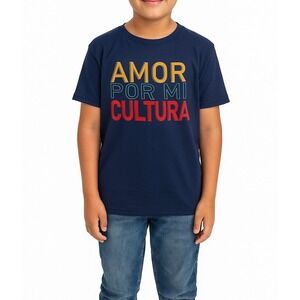 Hope & Wonder "Amor Por Mi Cultura" Kids T-Shirt – Size M (10/12)